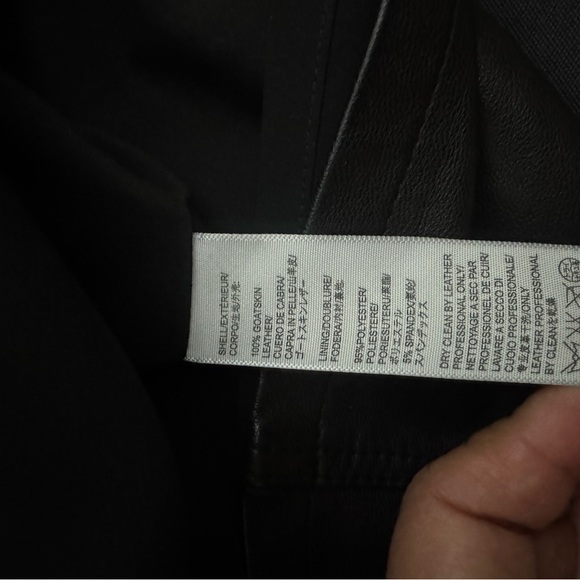 Rebecca Minkoff Callie Leather Mini Skirt XS - Picture 9 of 12